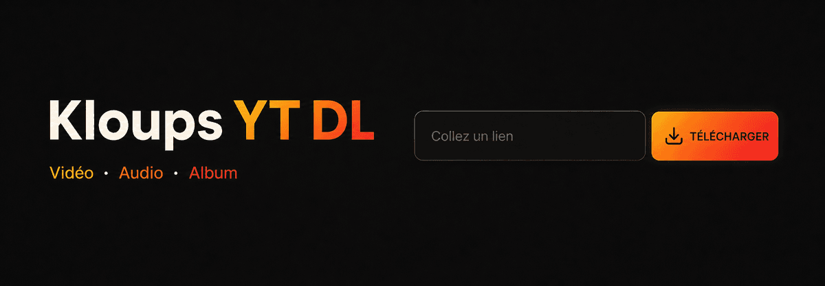 Aperçu de Kloups YT DL